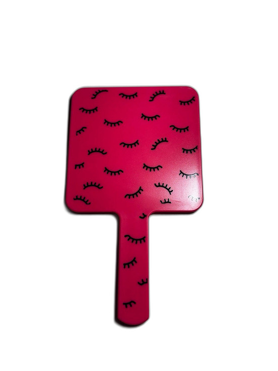 Accessories - Hot Pink Hand Mirror